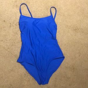 One piece blue Catalina bathingsuit